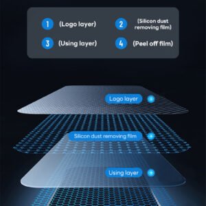 Película Protetora UV TUOLI Antioleosidade Para Todos Os Tipos De Celular - Imagem 3